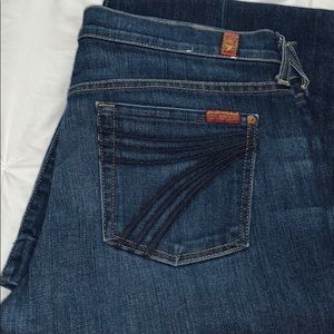 7 for all mankind, dojo flares